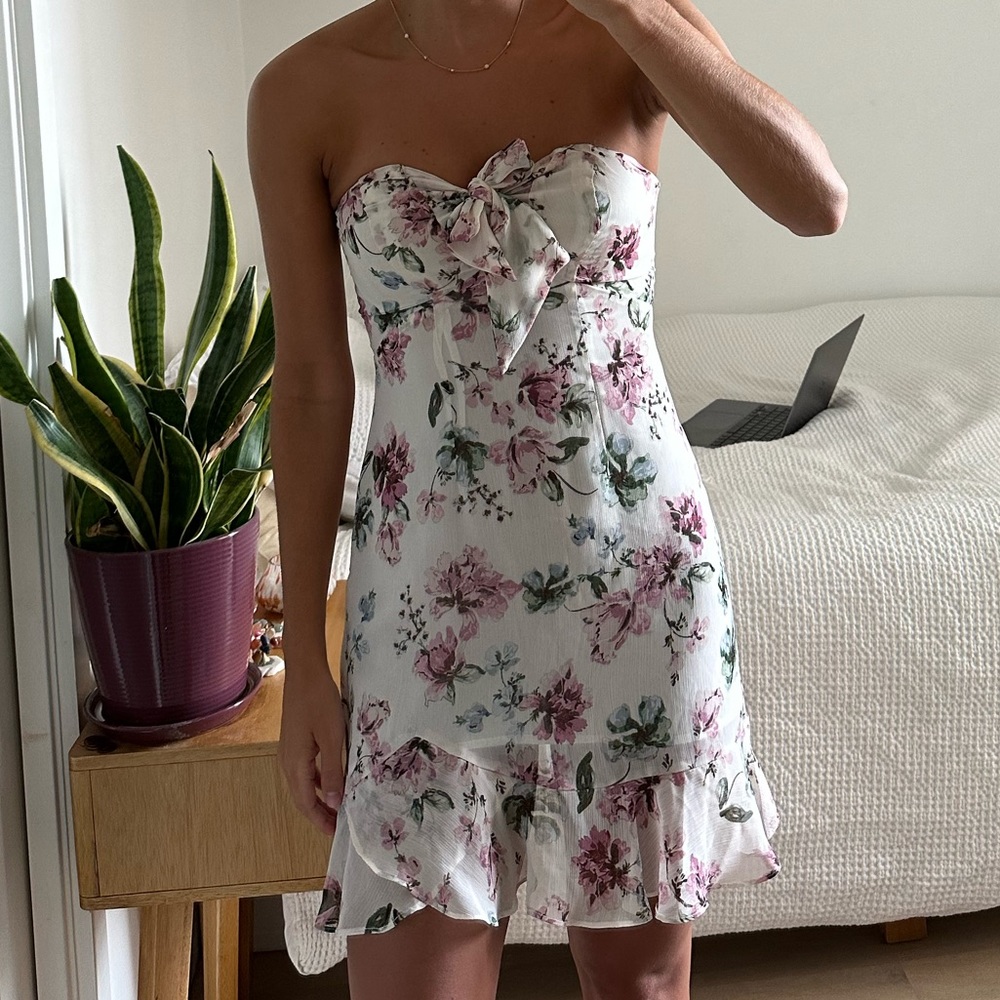 Cute floral boutique dress size S